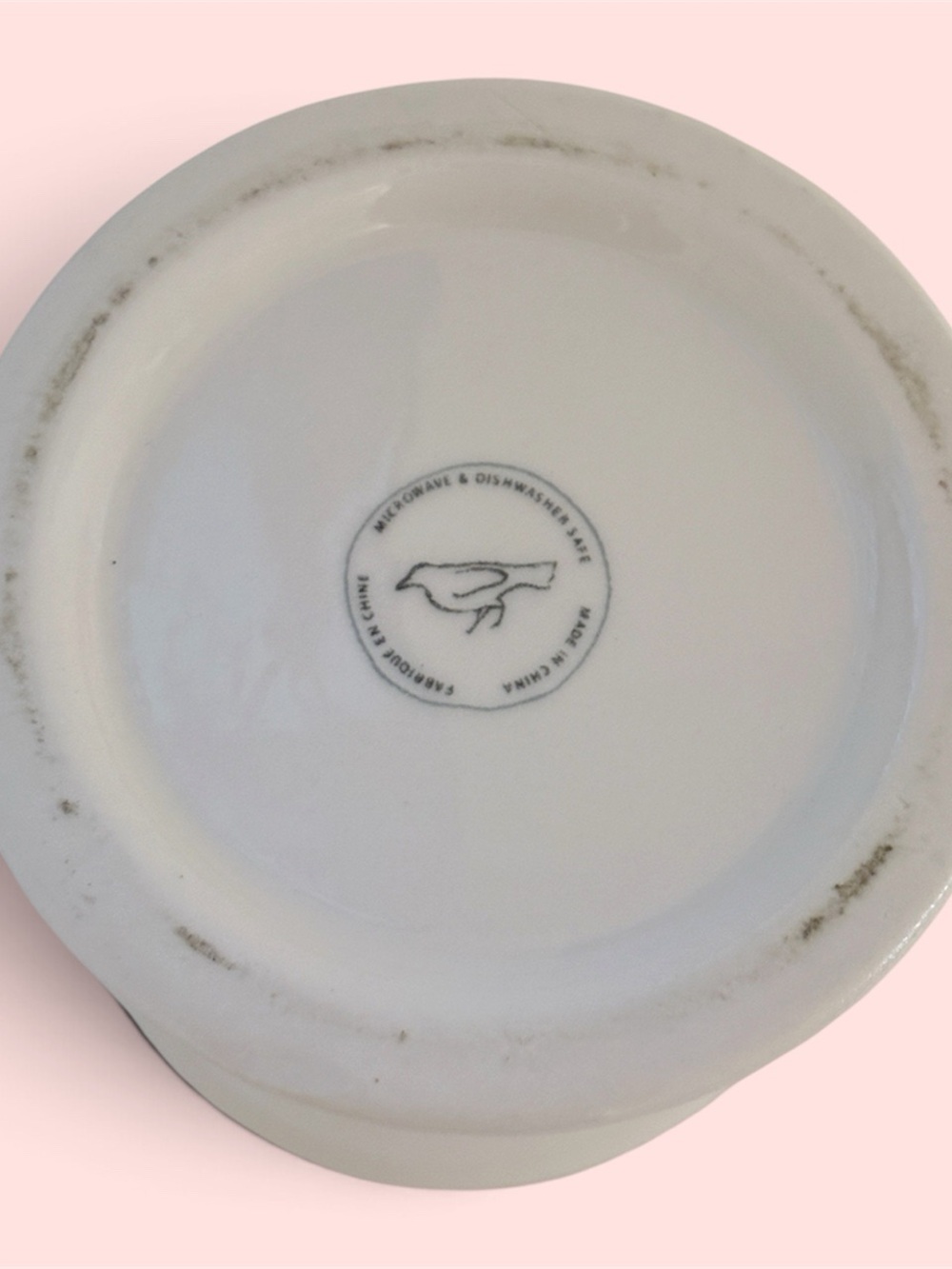 Anthropologie Monogram 'E' Ceramic Coffee Mug - White - Picture 5 of 5